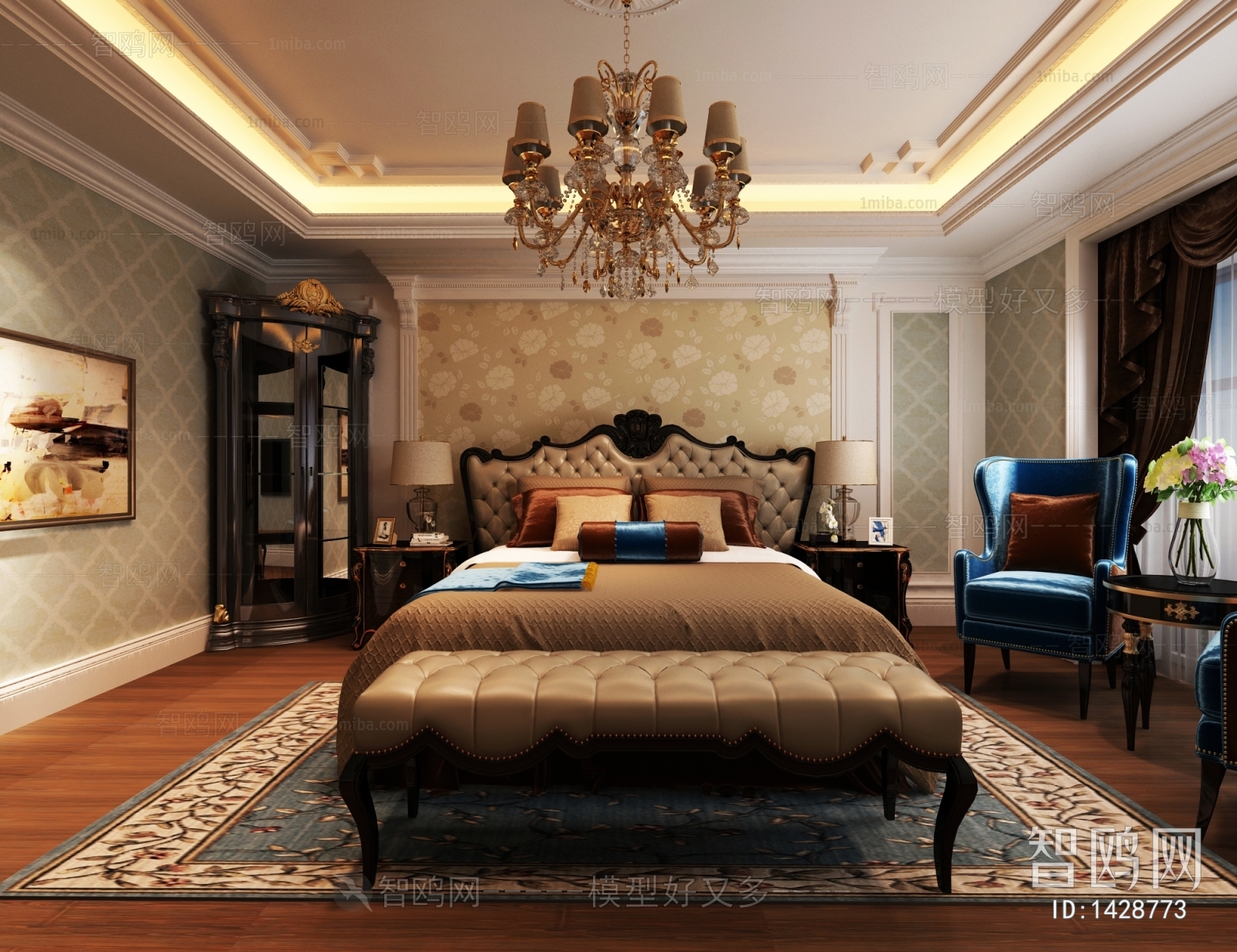 European Style Bedroom