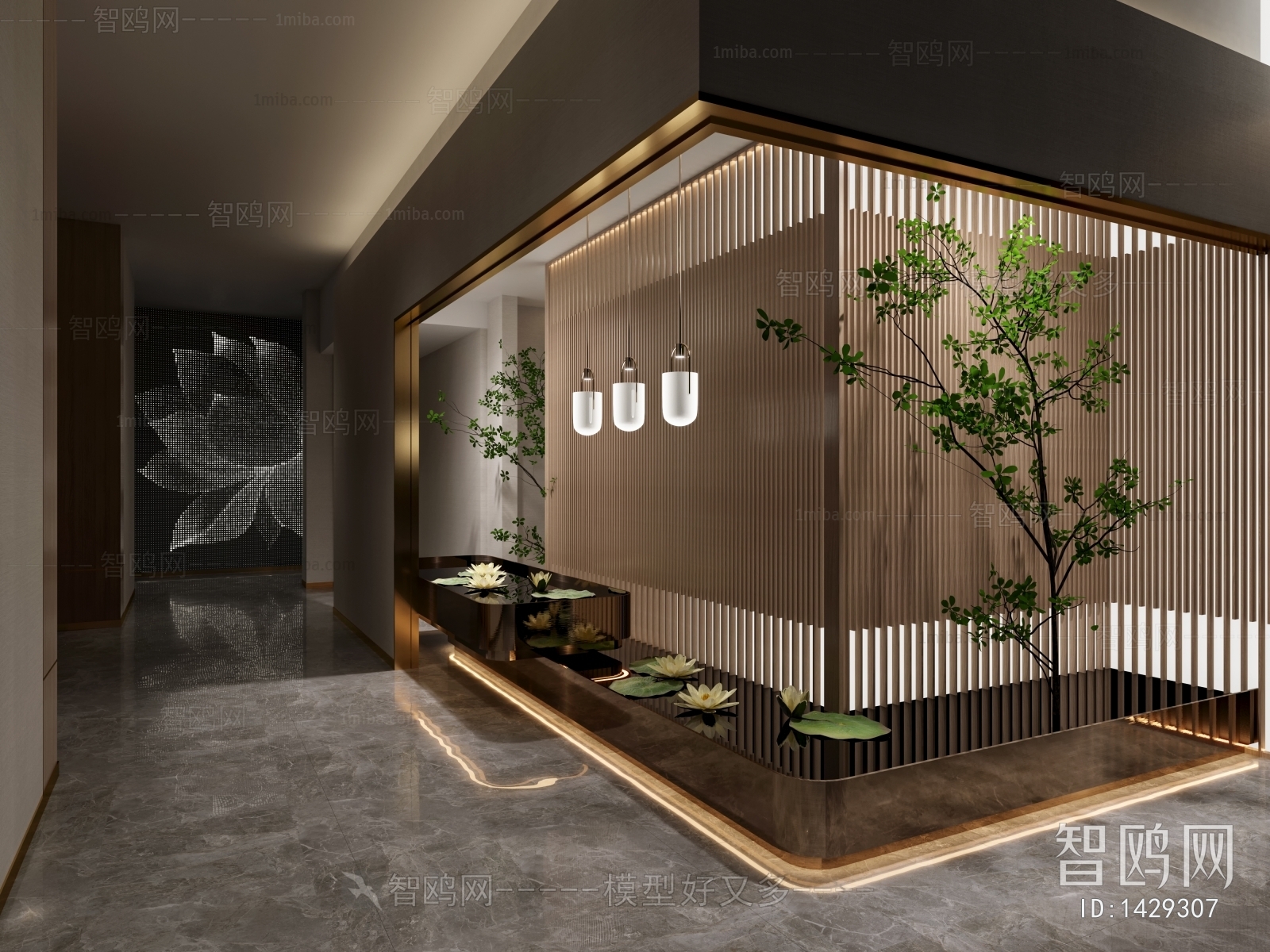 New Chinese Style Hotel Space