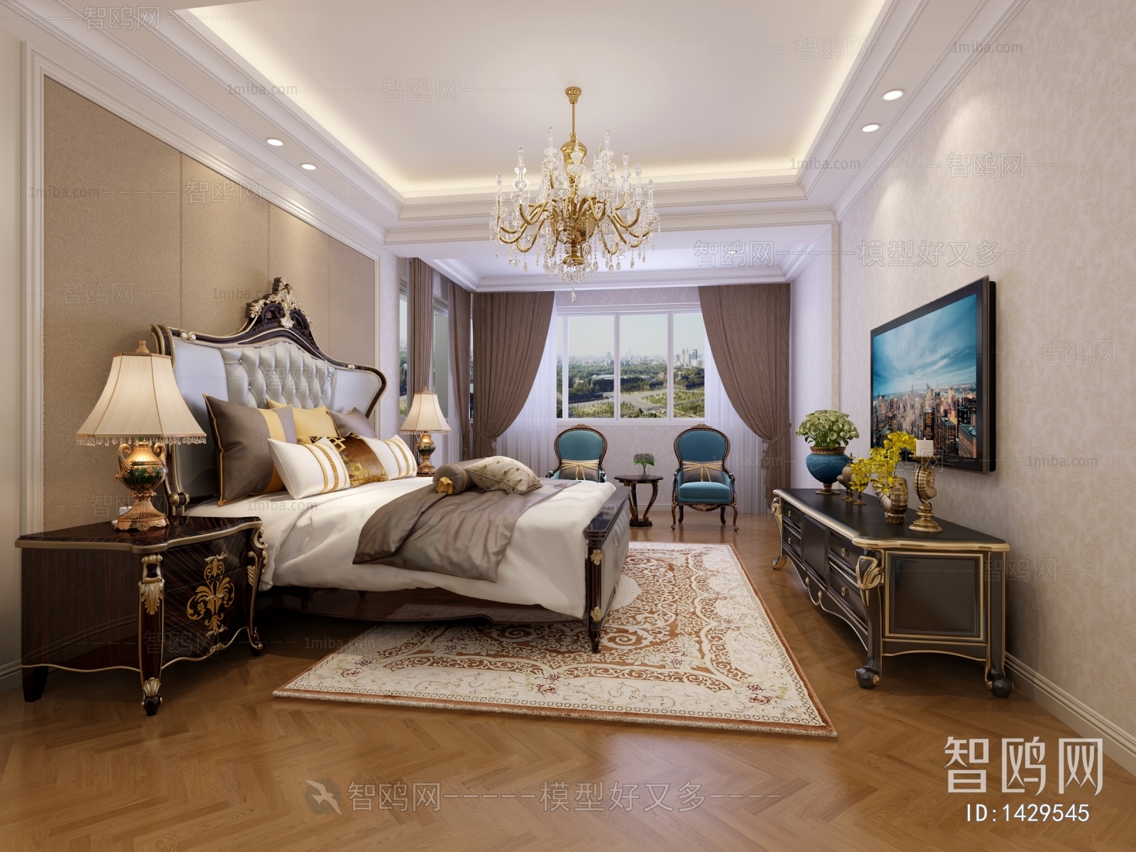 European Style Bedroom