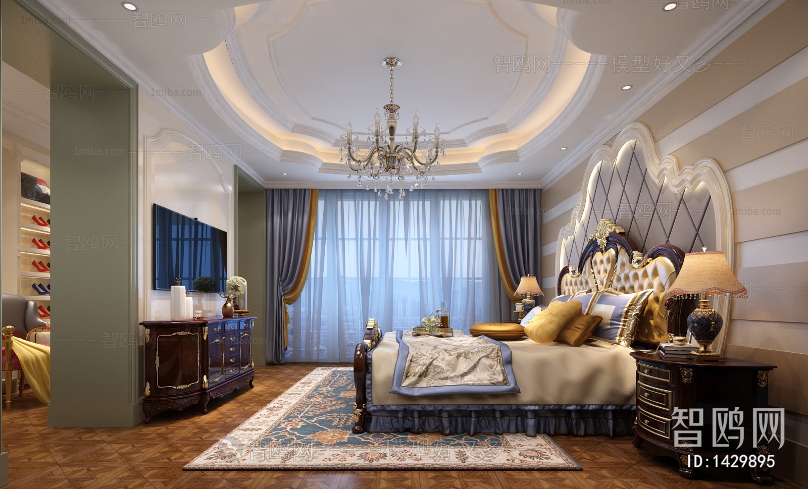 European Style Bedroom