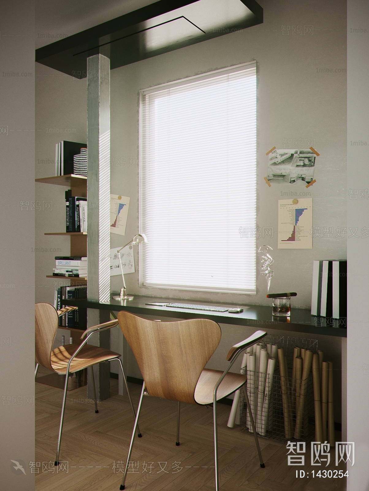 Modern Computer Desk And Chair