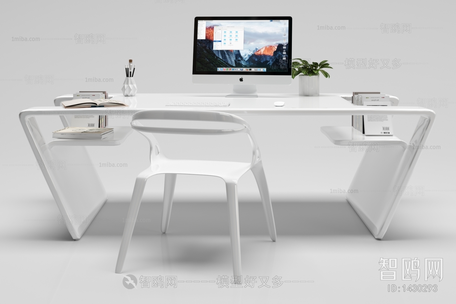 Modern Computer Desk And Chair