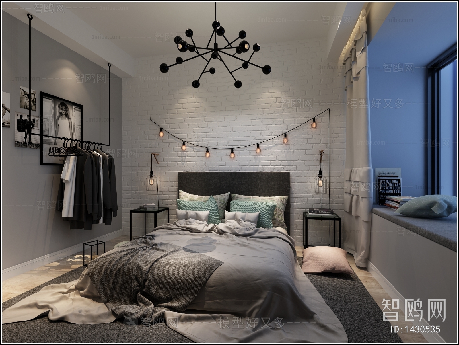 Nordic Style Bedroom