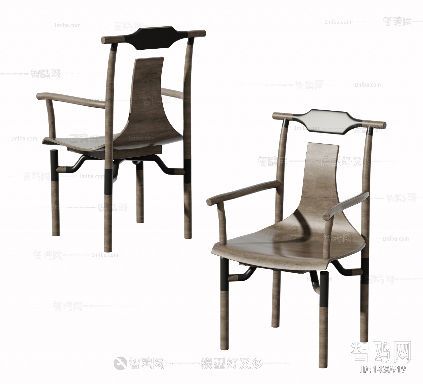 New Chinese Style Single Chair