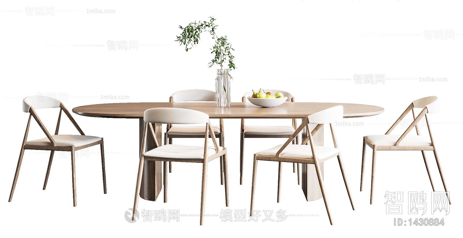 Nordic Style Dining Table And Chairs