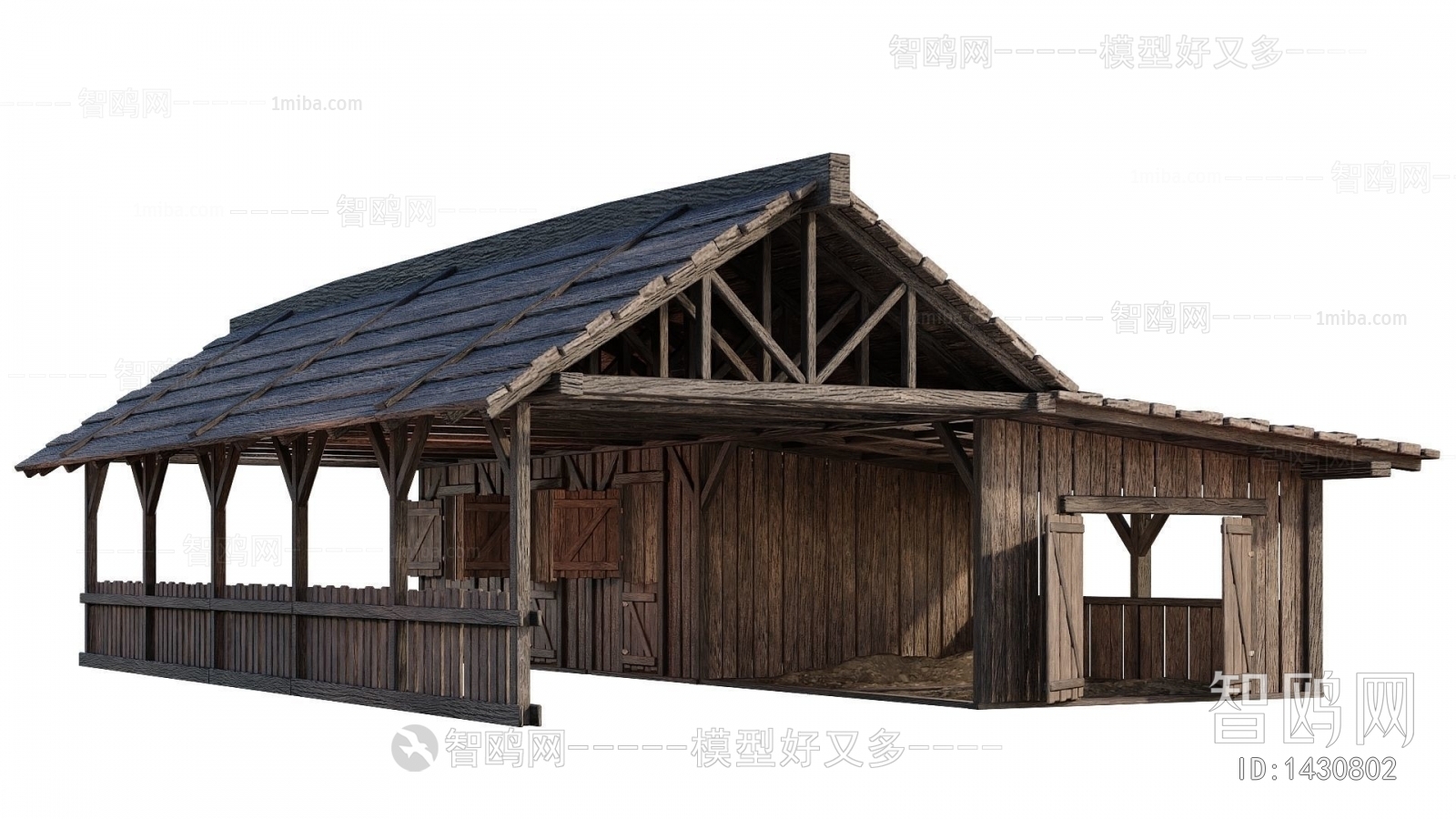 乡村木屋，木房子