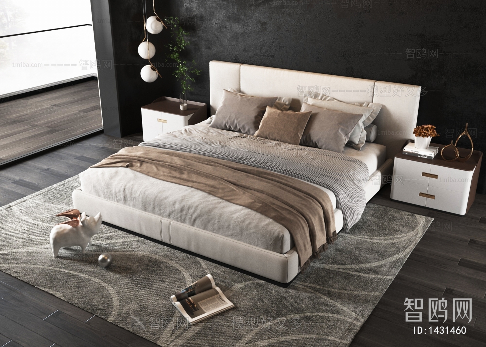 Modern Double Bed