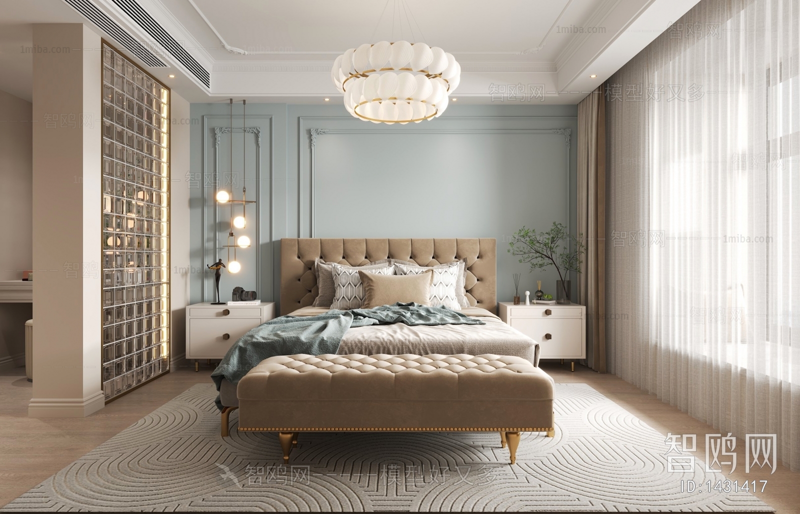 French Style Bedroom