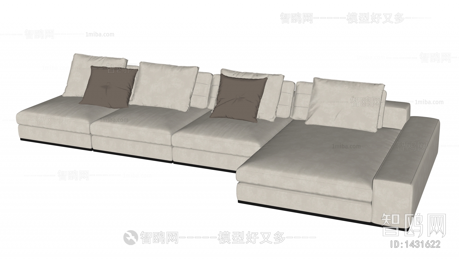 Modern Multi Person Sofa