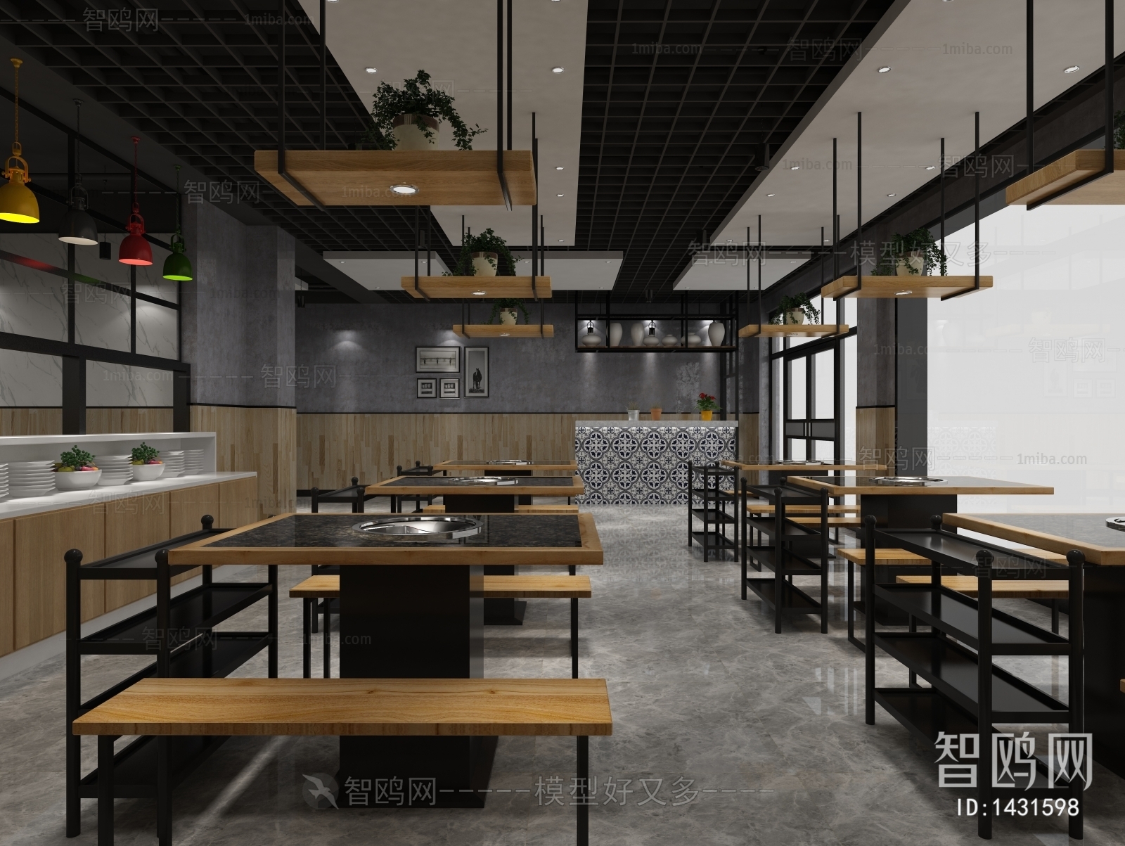 Industrial Style Restaurant