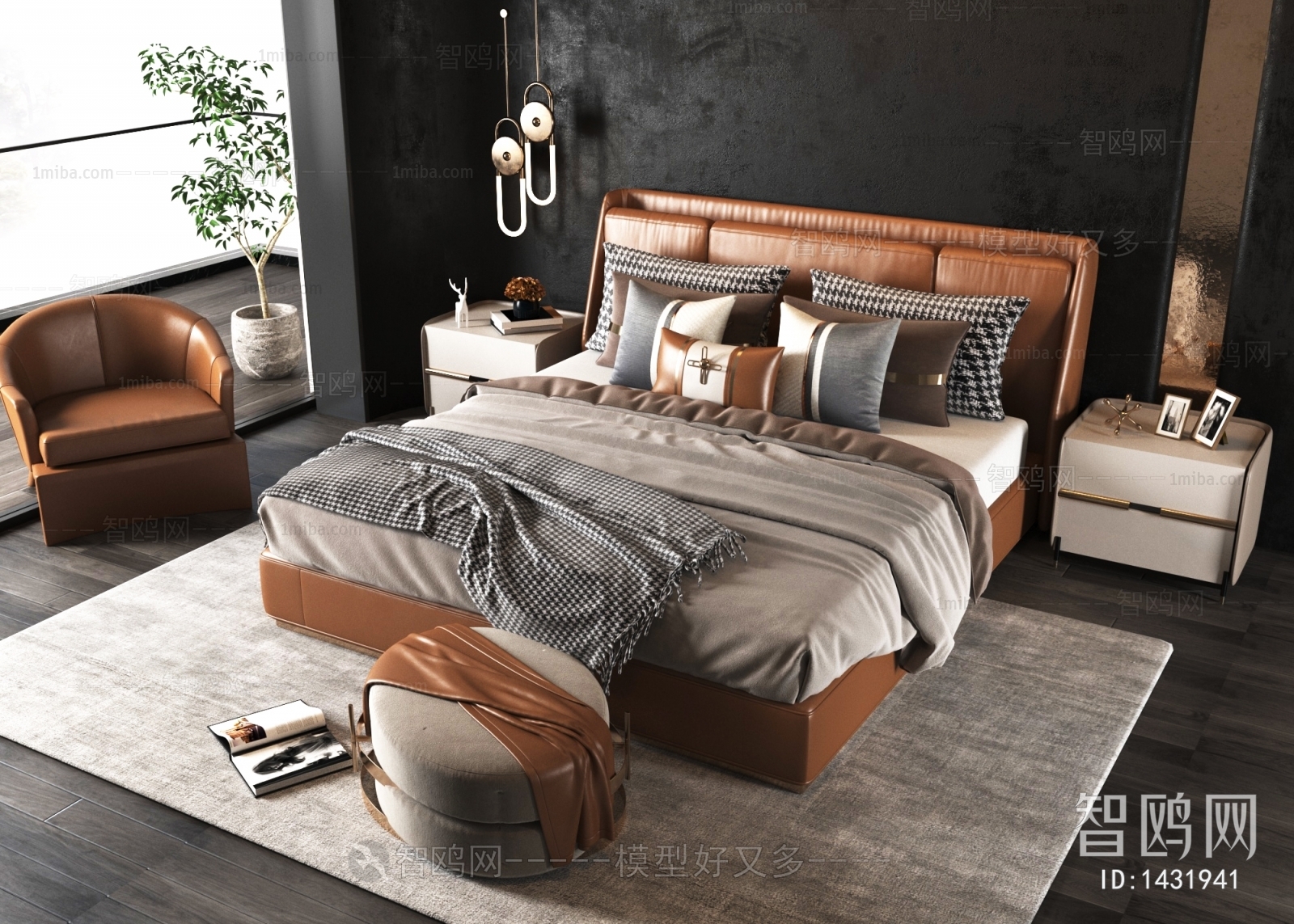 Modern Double Bed