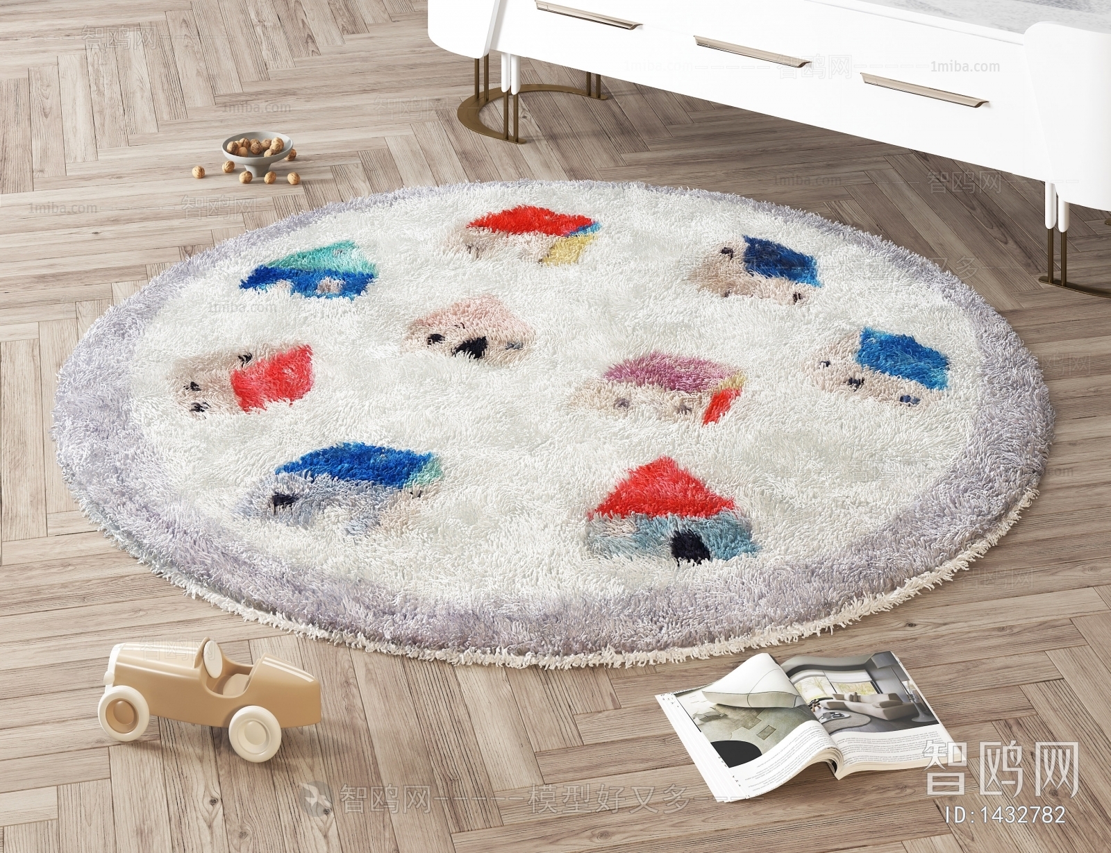 Modern Circular Carpet