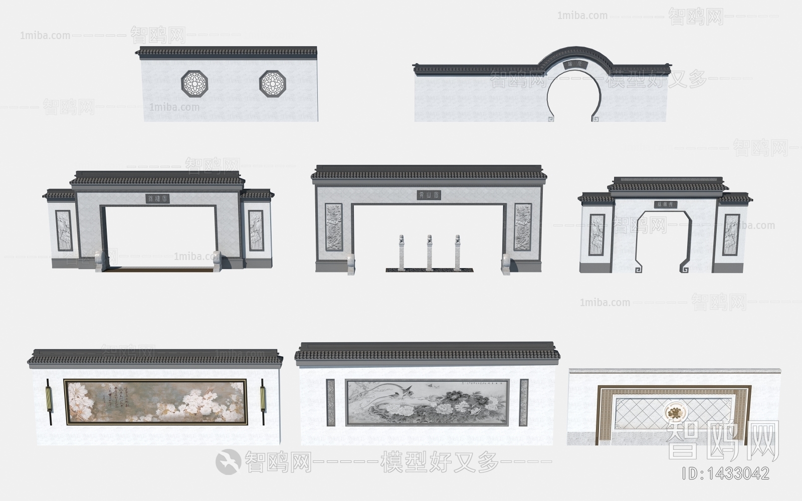 New Chinese Style Building Component