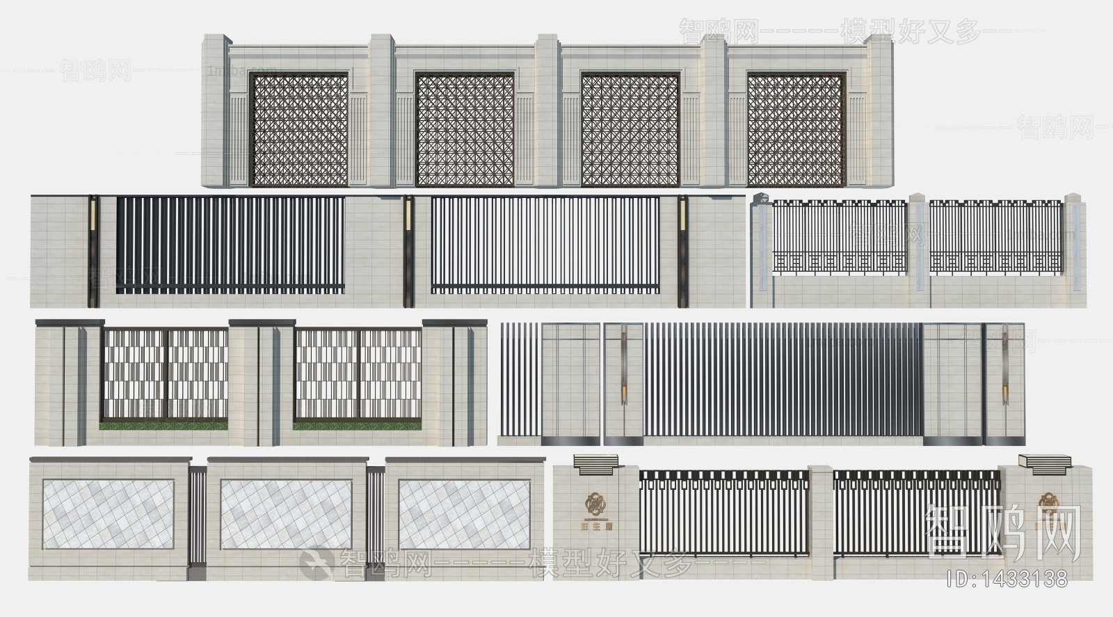 New Chinese Style Building Component