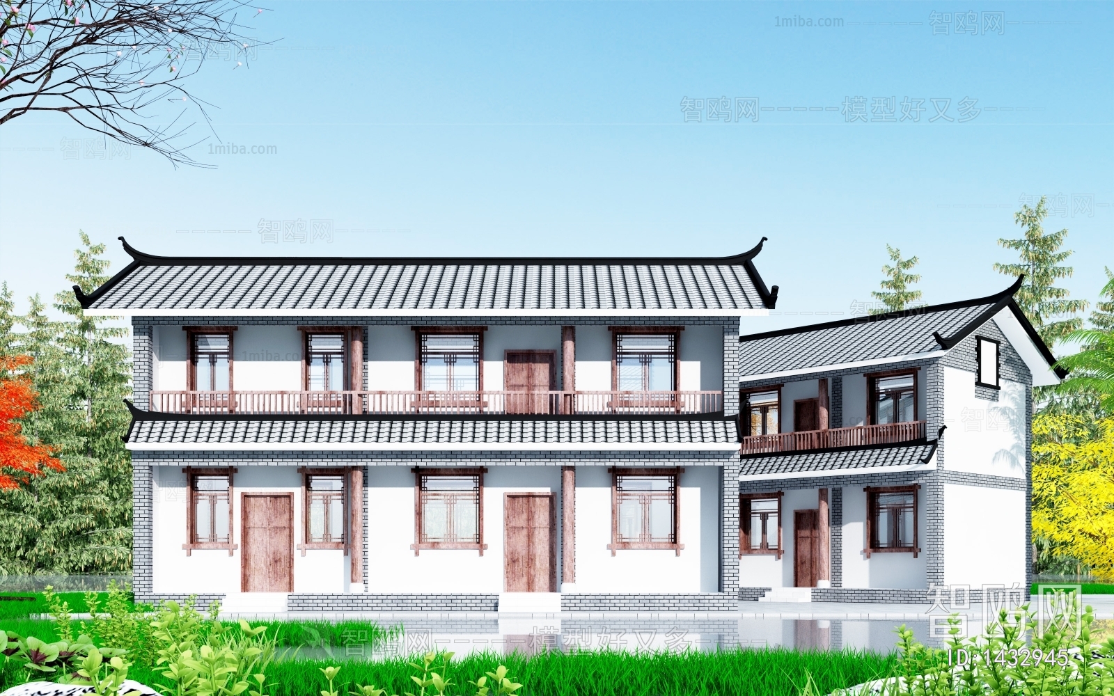 Chinese Style Ancient Architectural Buildings