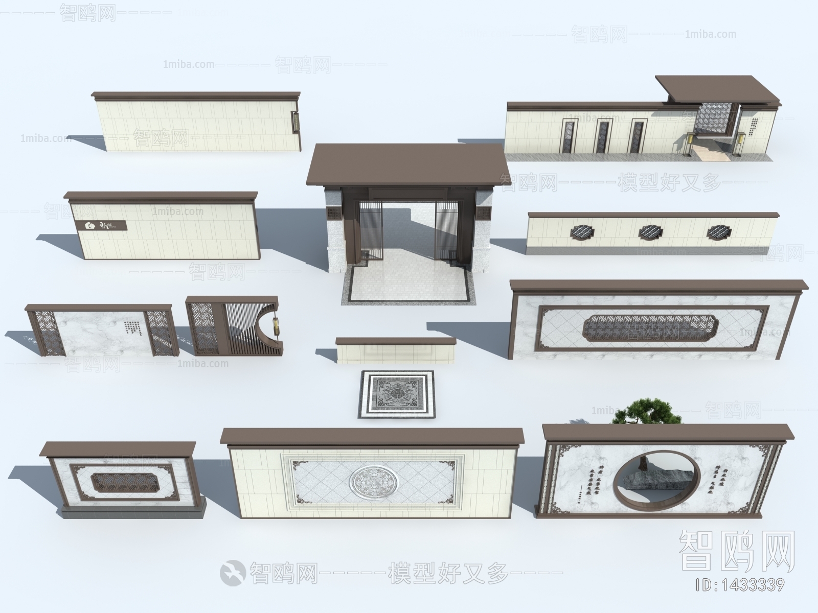 New Chinese Style Building Component