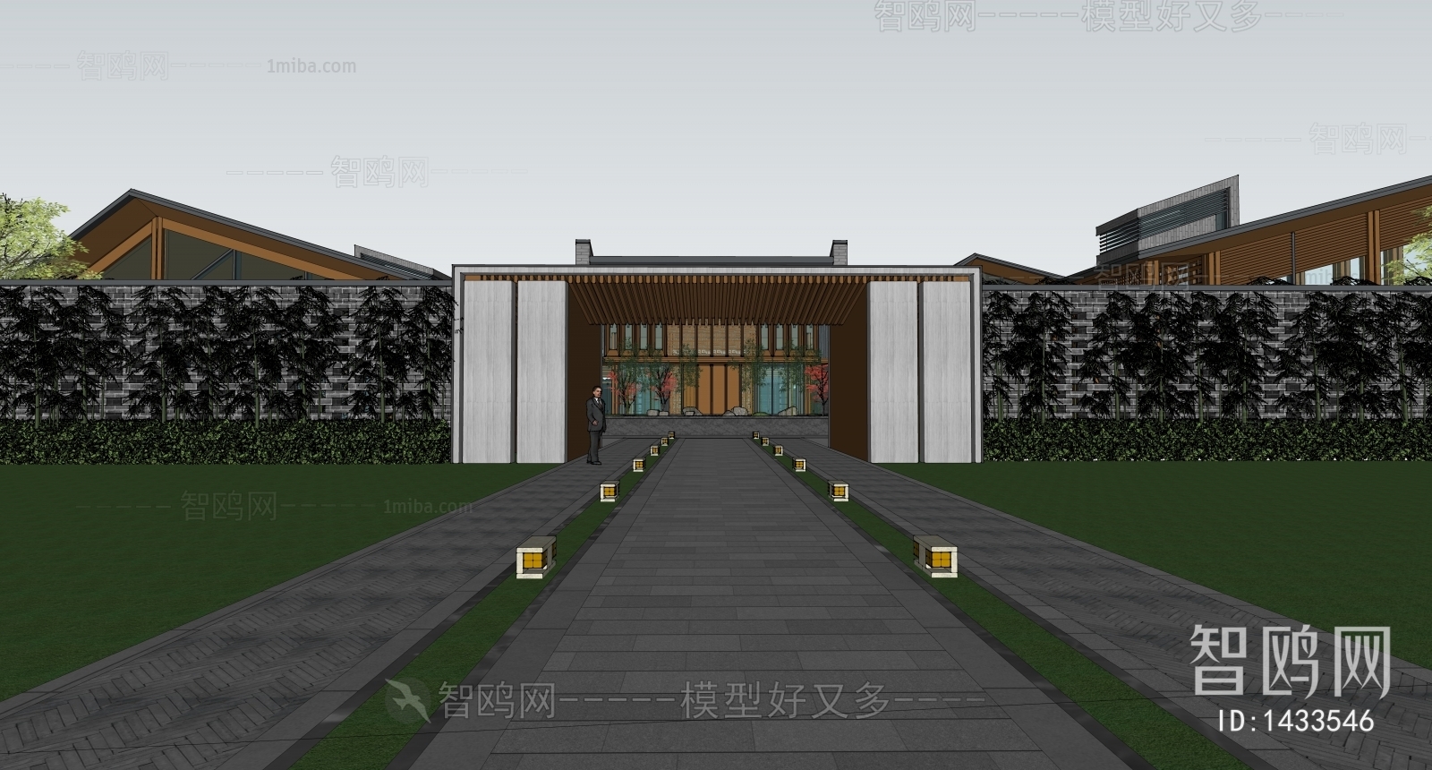 Chinese Style Building Appearance