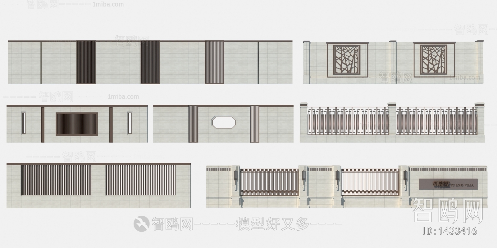 New Chinese Style Building Component