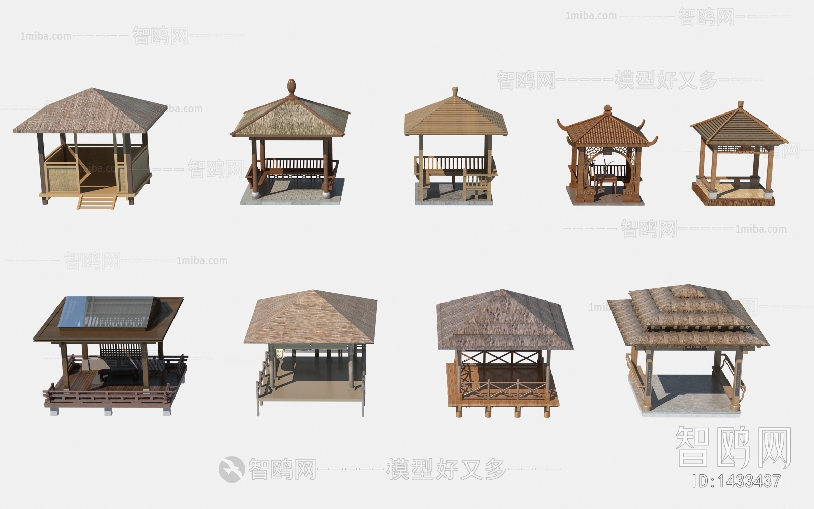 Chinese Style Building Component