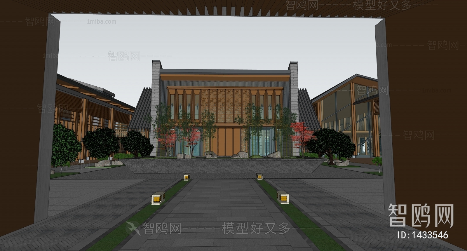 Chinese Style Building Appearance