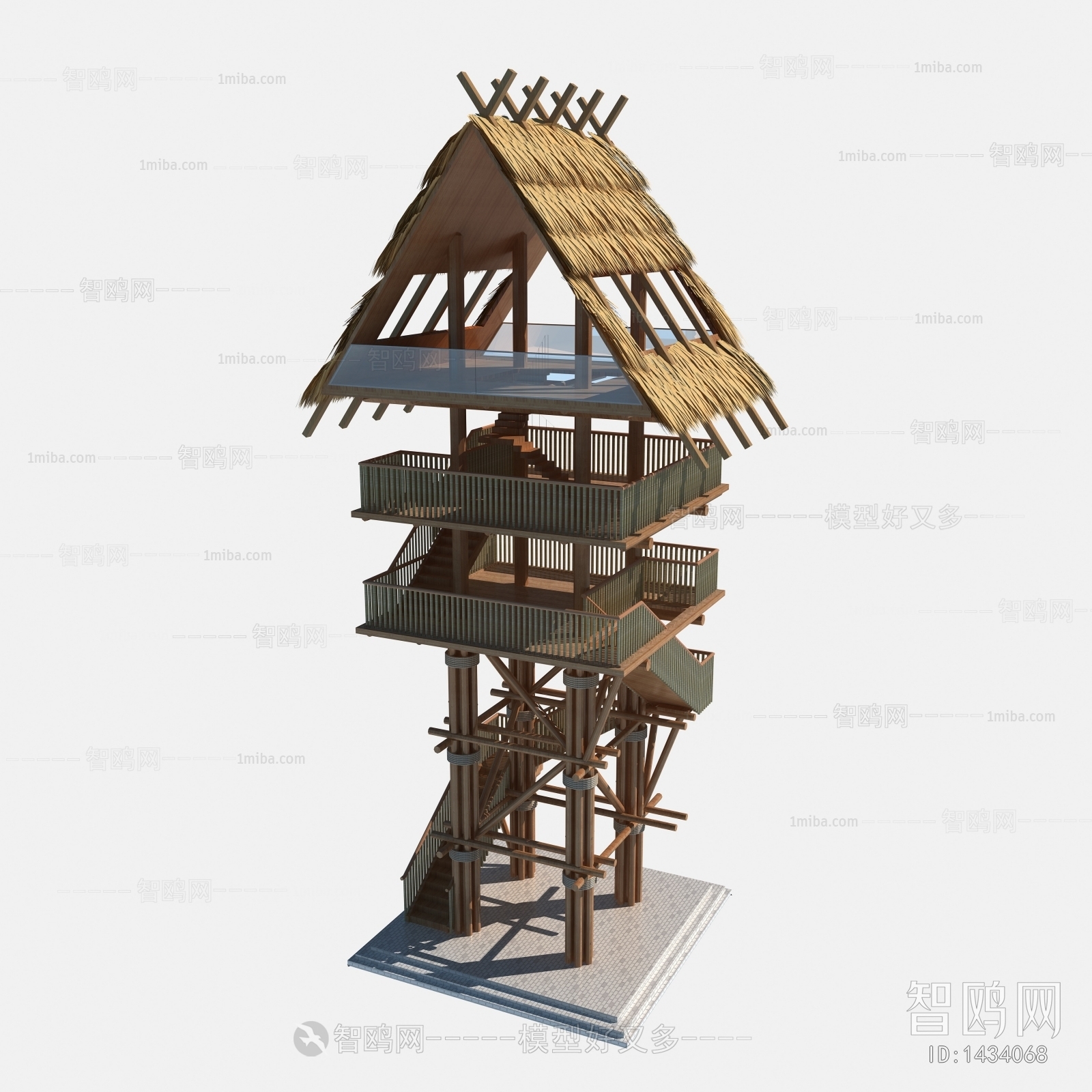 Chinese Style Building Component