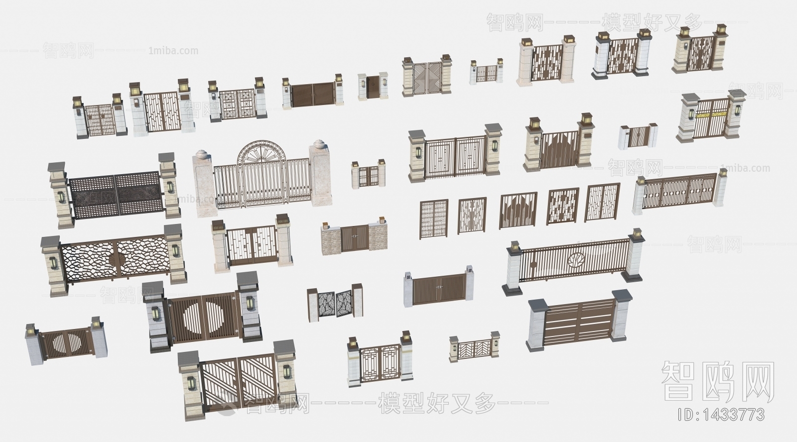 New Chinese Style Gate