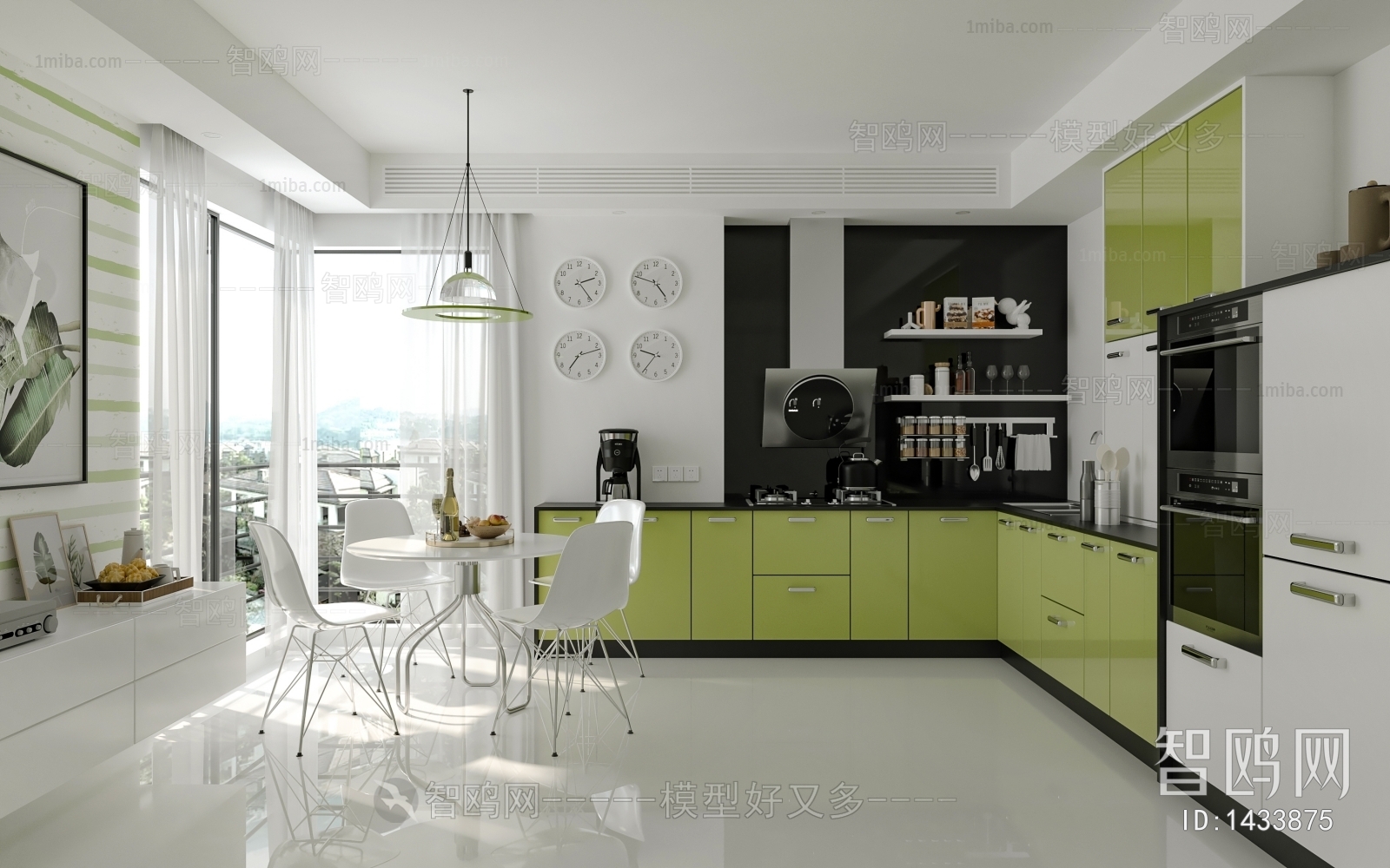 Modern Open Kitchen