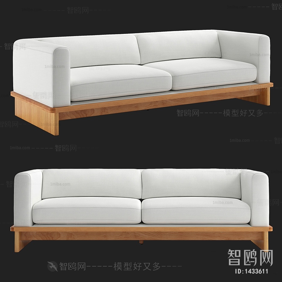 Nordic Style A Sofa For Two