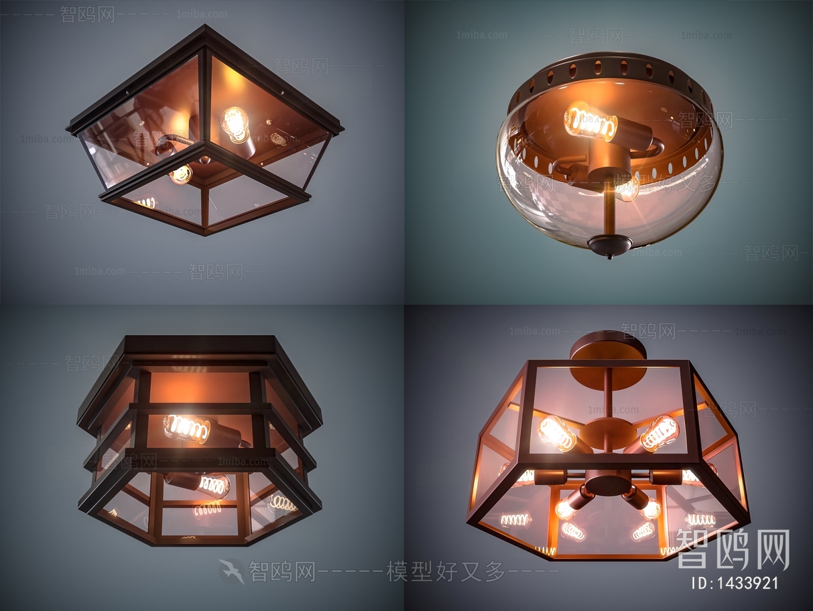 American Style Ceiling Ceiling Lamp