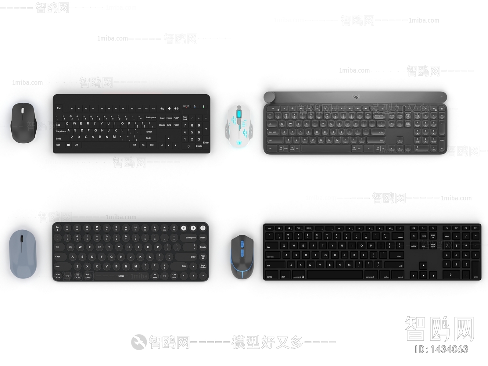 Modern Keyboard And Mouse