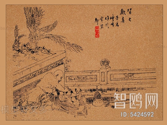 中式装饰画