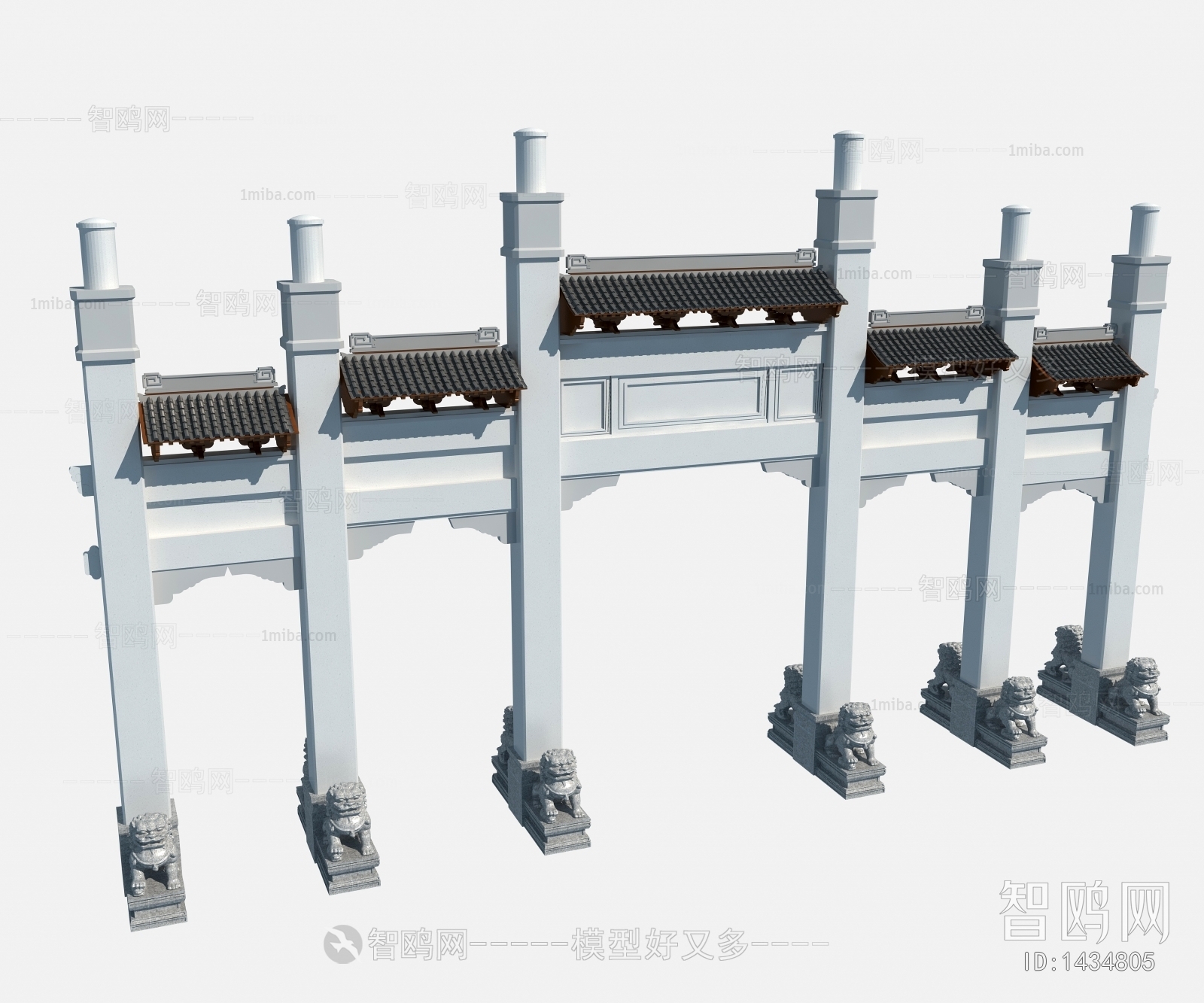 Chinese Style Ancient Architectural Buildings