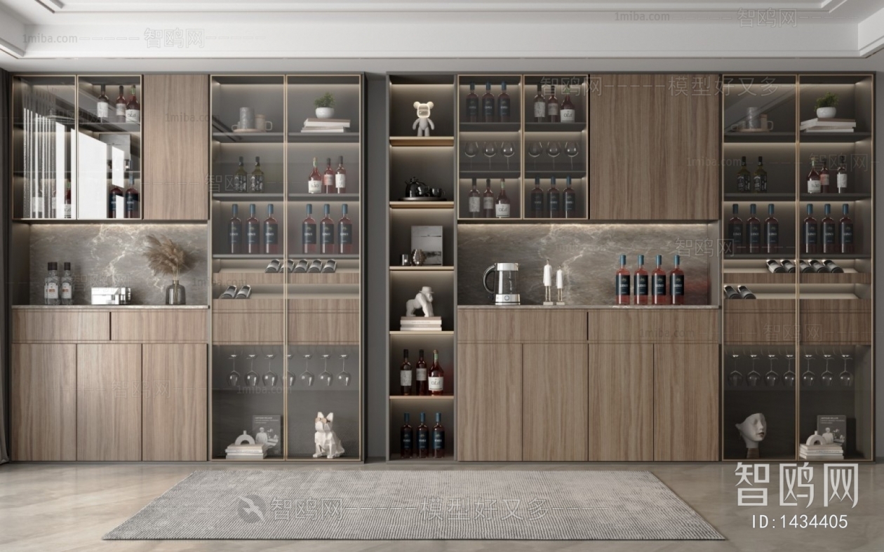 Modern Wine Cabinet