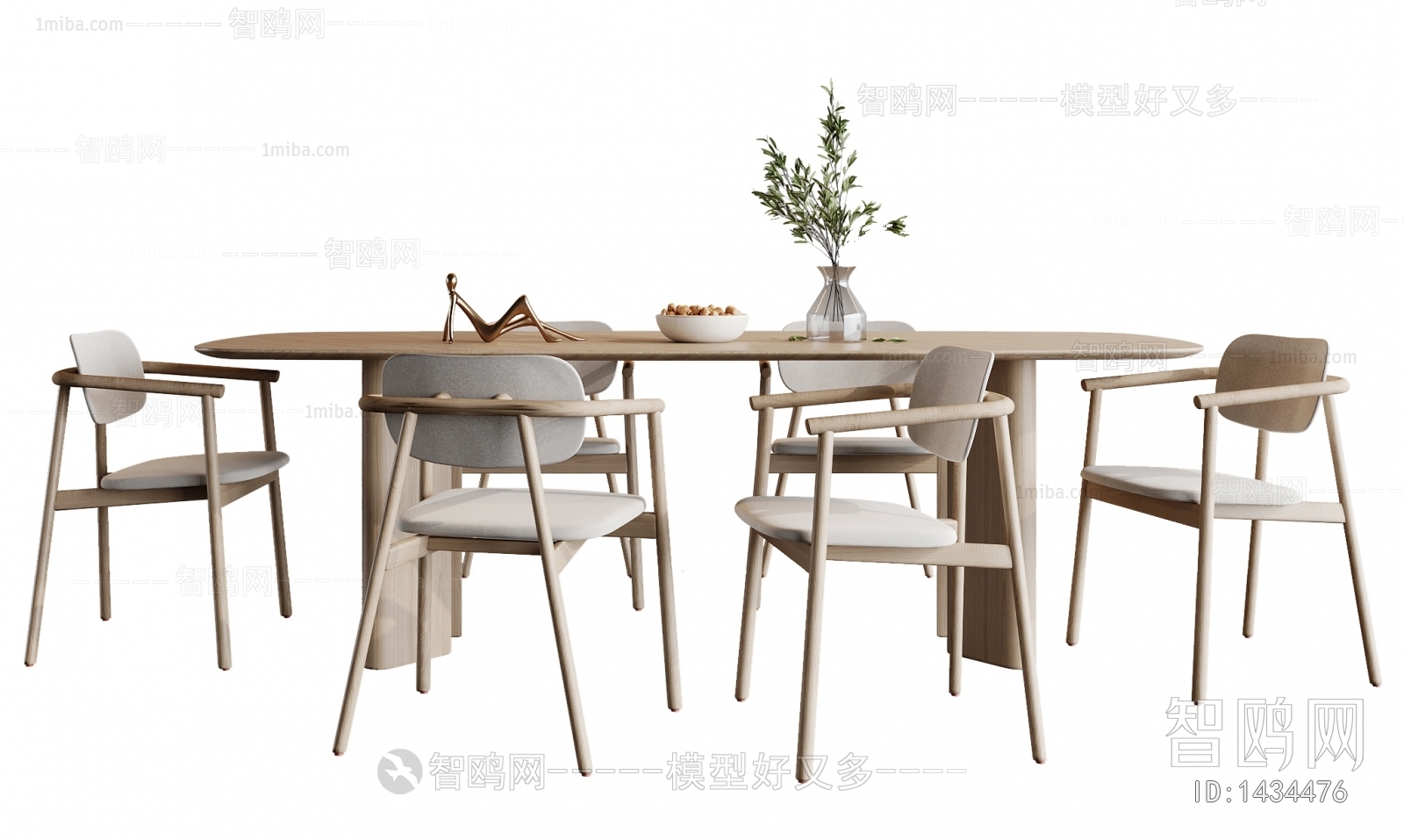 Nordic Style Dining Table And Chairs