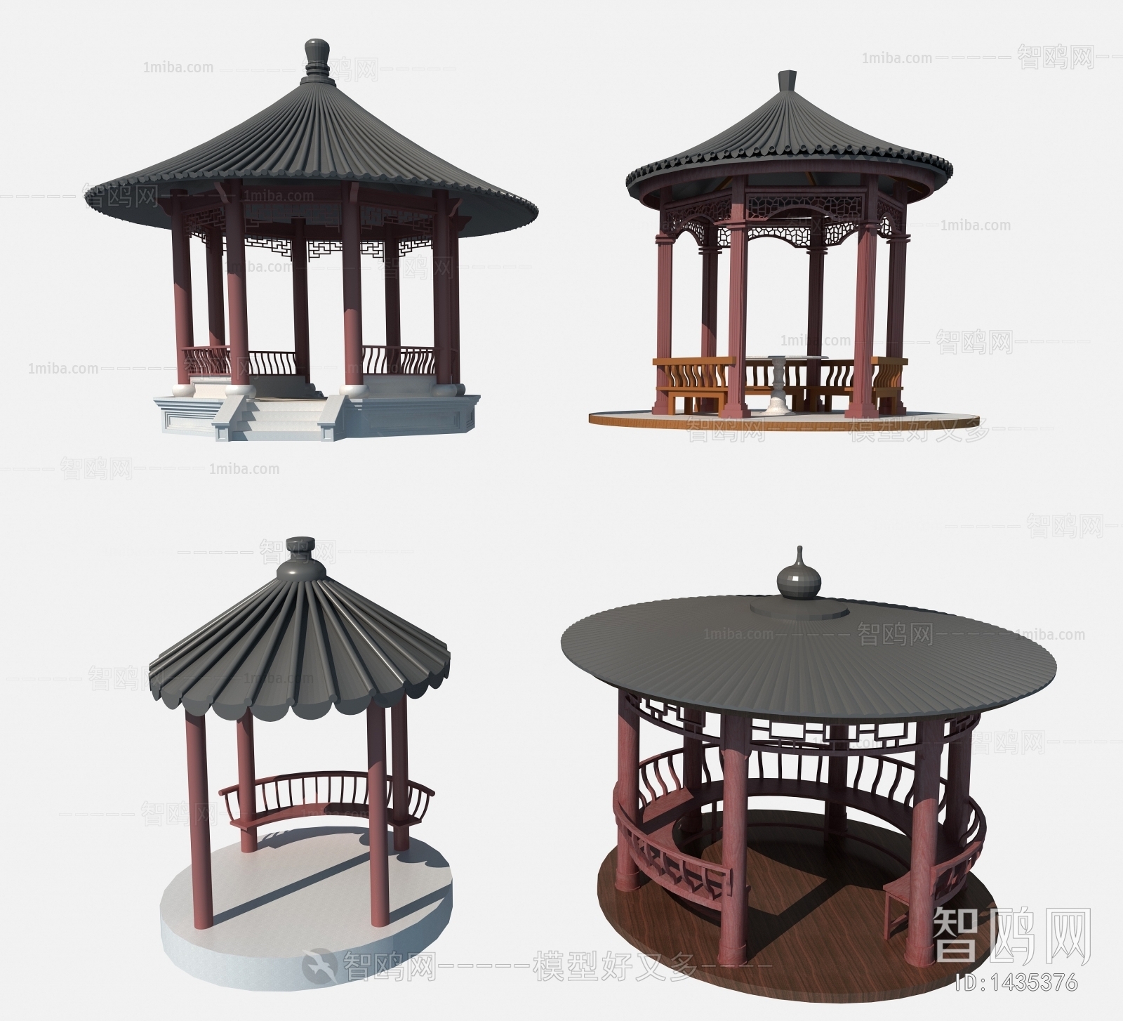 Chinese Style Ancient Architectural Buildings