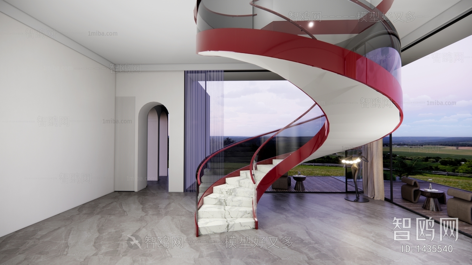 Modern Stairwell