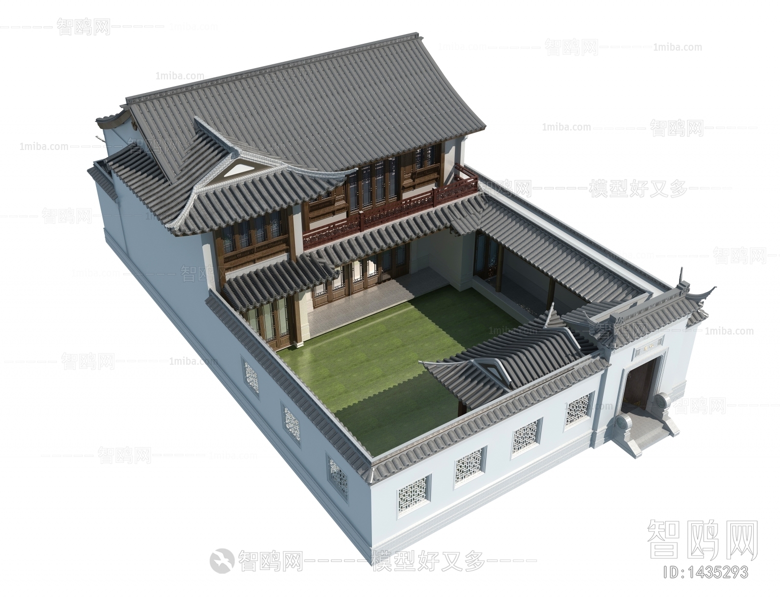 Chinese Style Villa Appearance