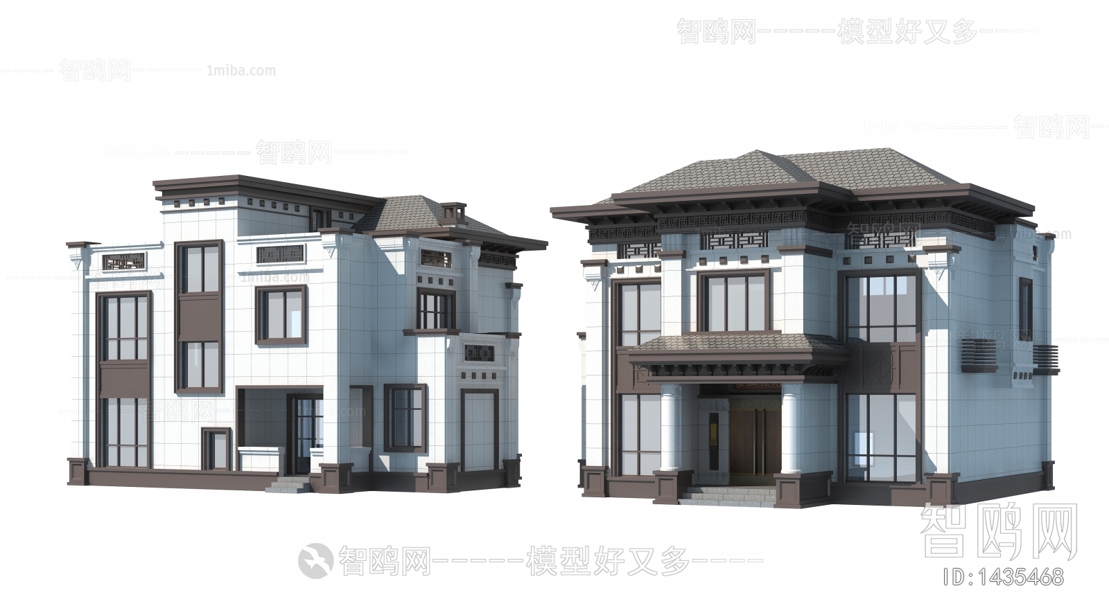 Chinese Style Villa Appearance