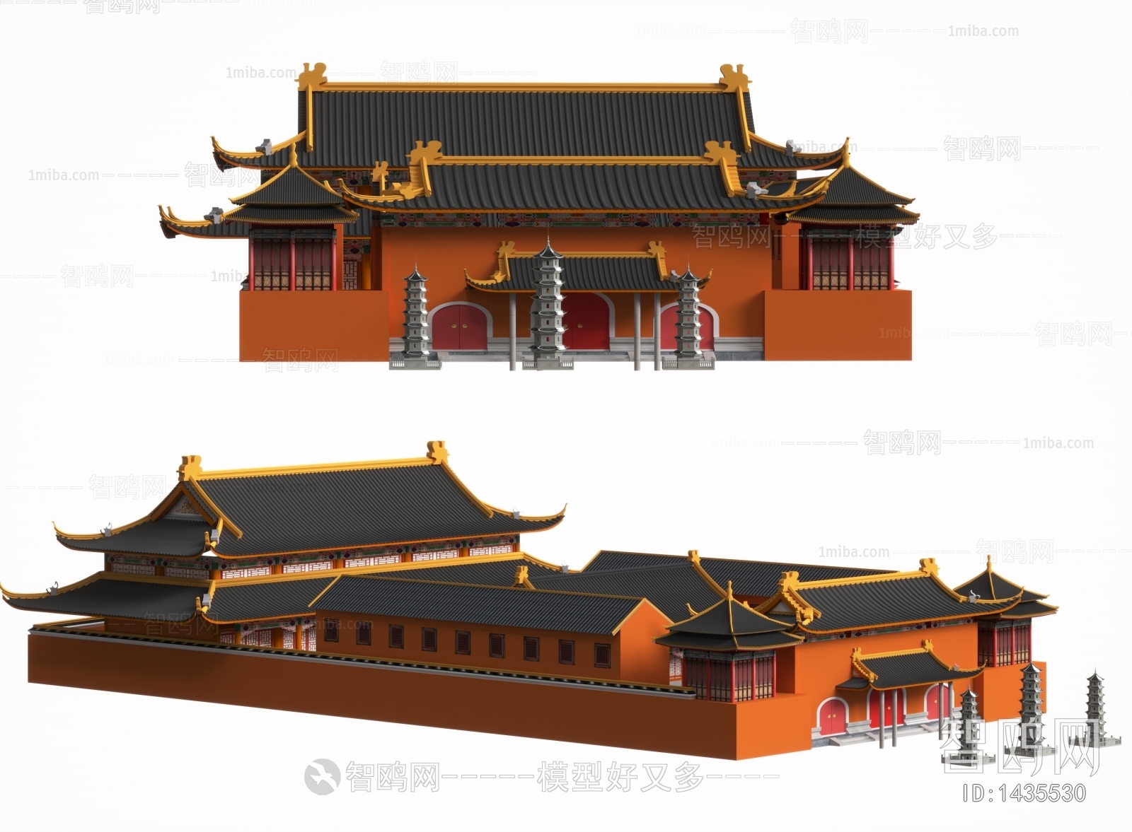 Chinese Style Building Appearance