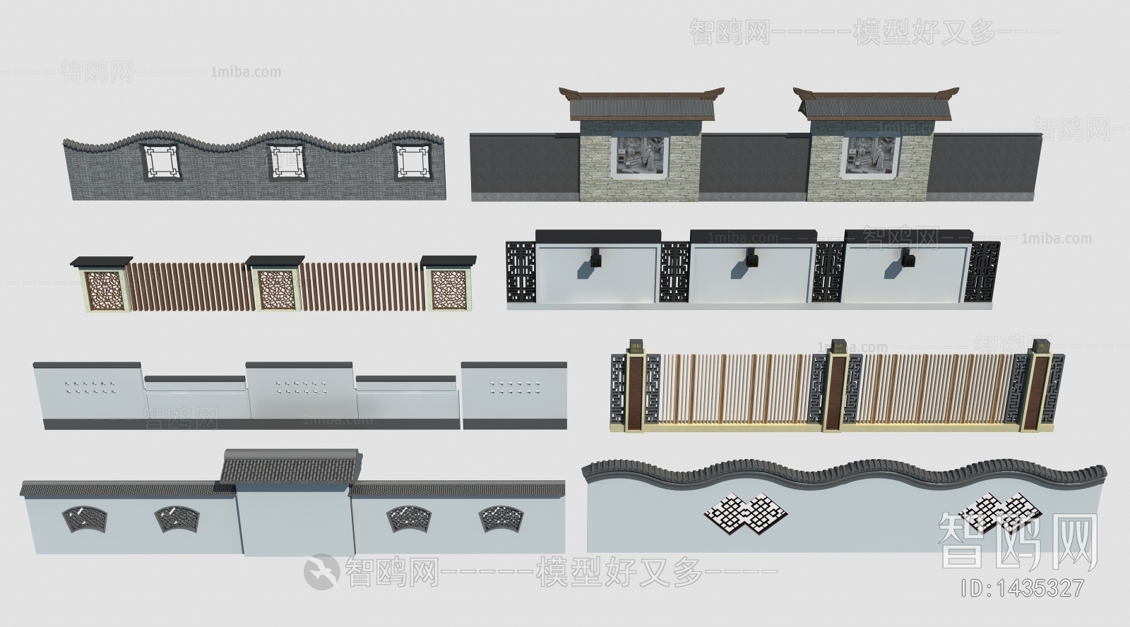 Chinese Style Building Component