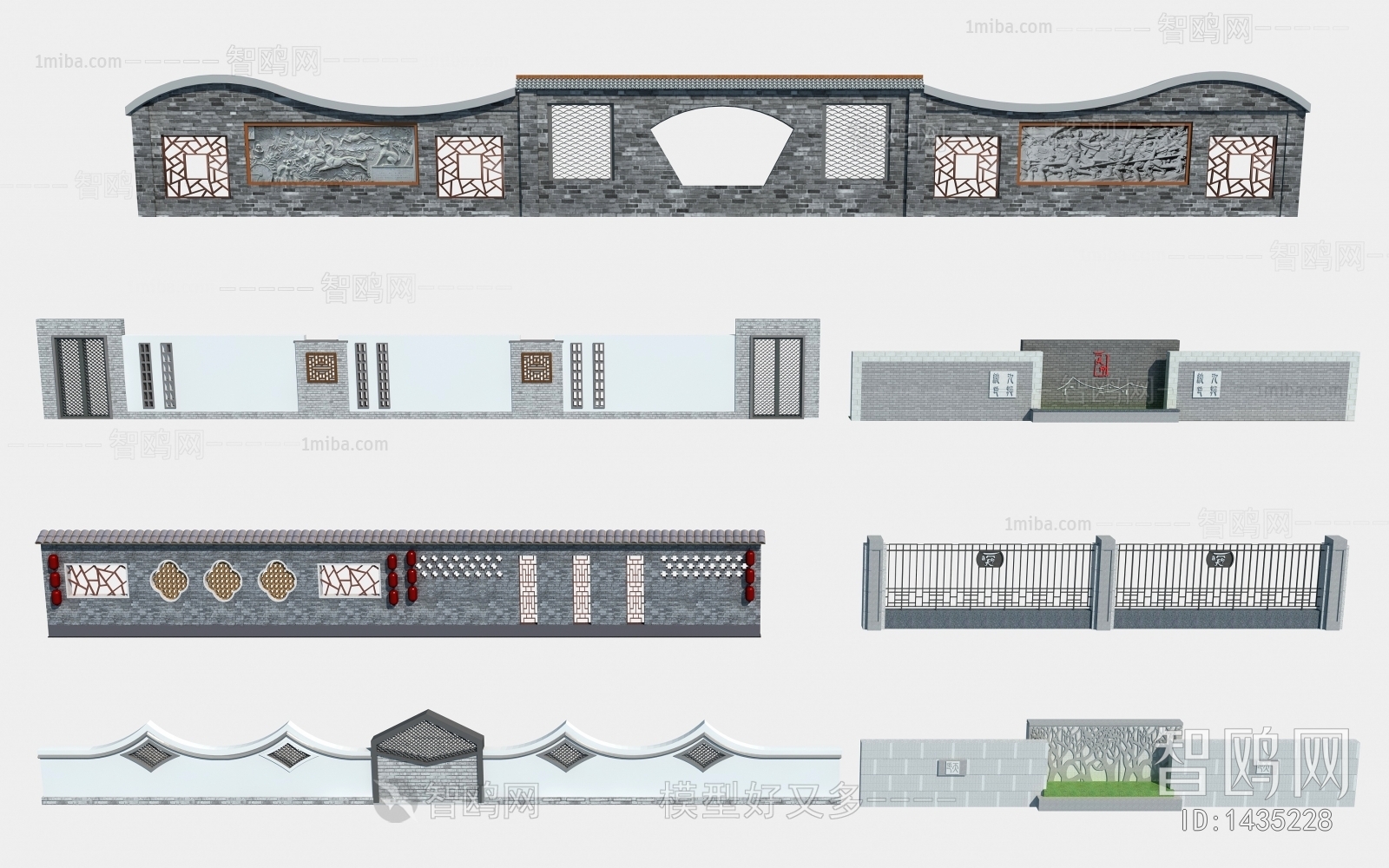 Chinese Style Building Component