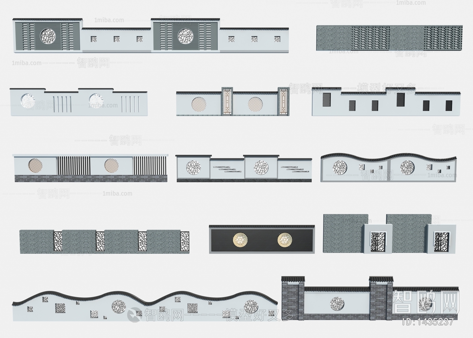 Chinese Style Building Component