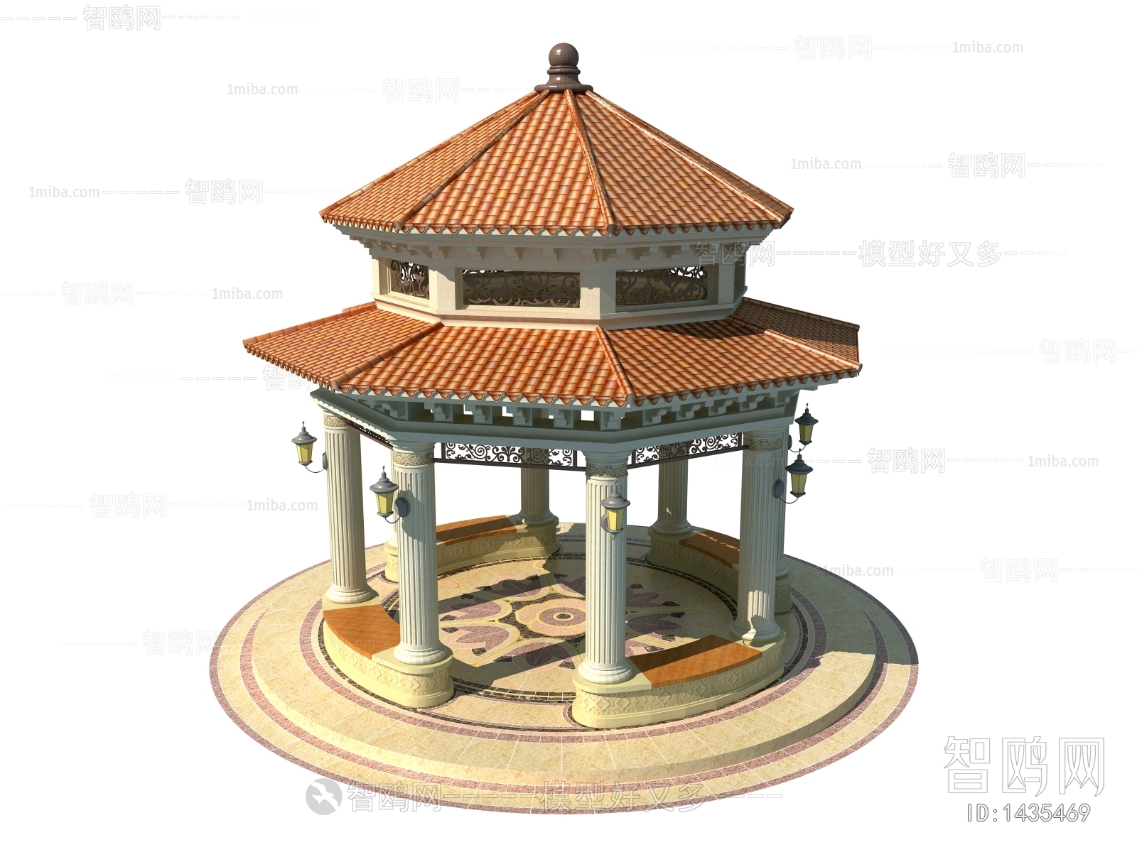 Chinese Style Ancient Architectural Buildings