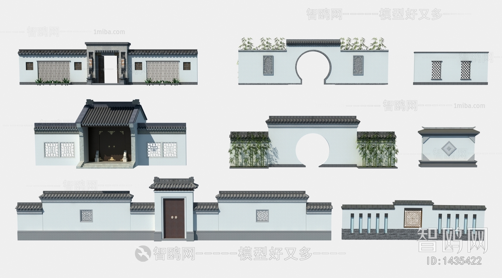 Chinese Style Building Component