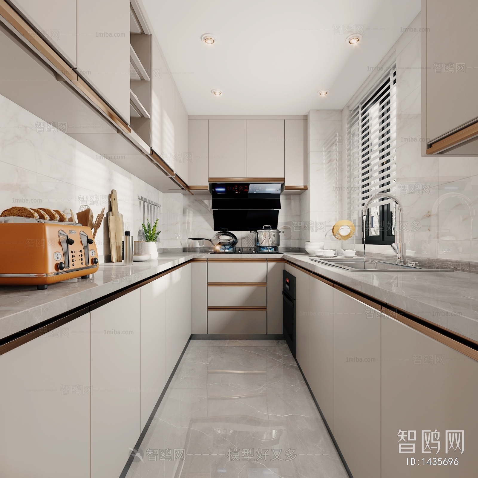 Modern The Kitchen