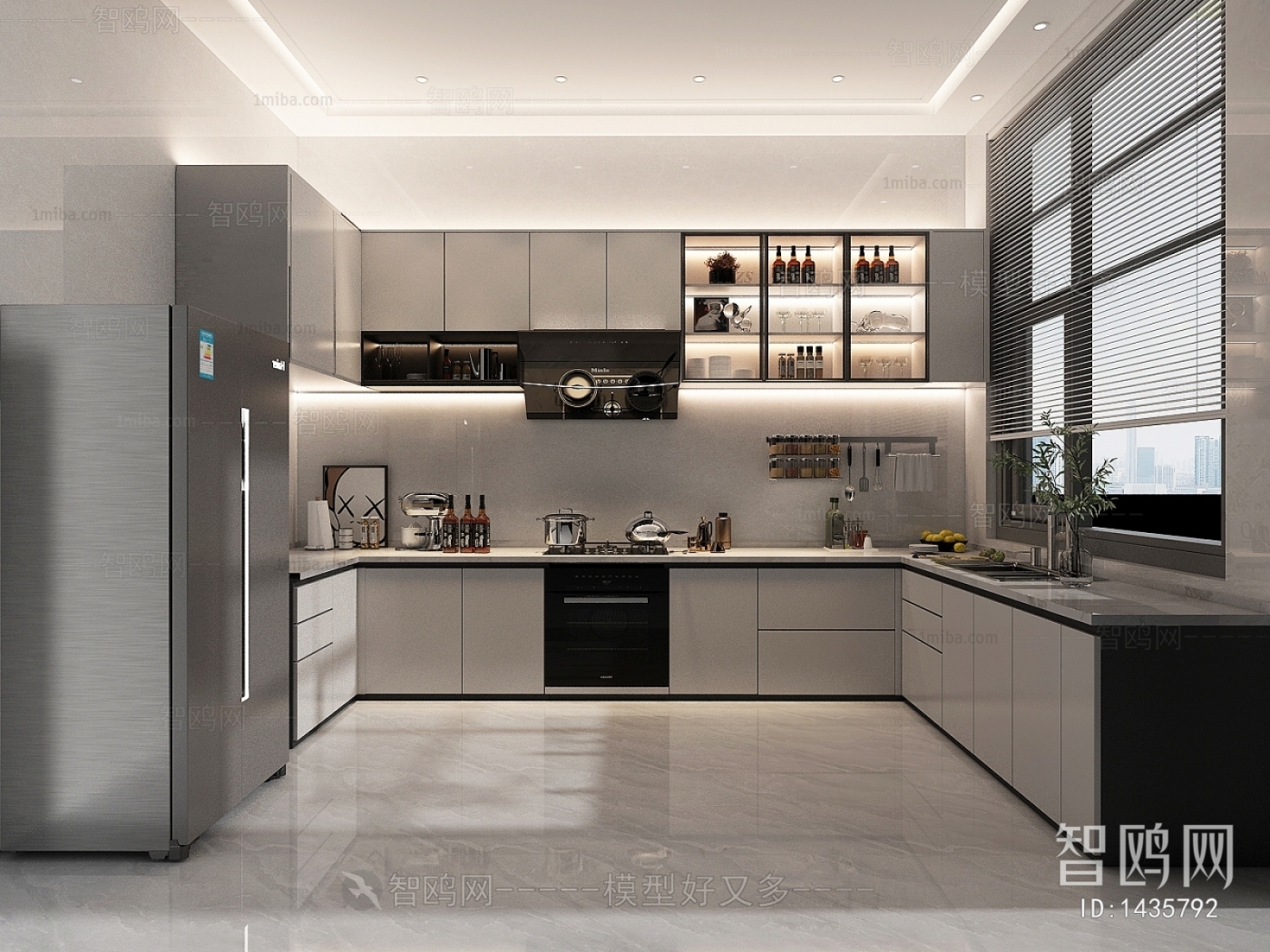 Modern The Kitchen