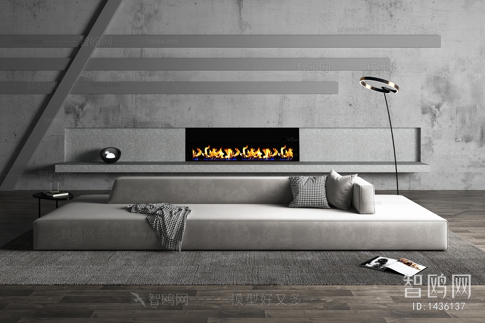 Modern Multi Person Sofa