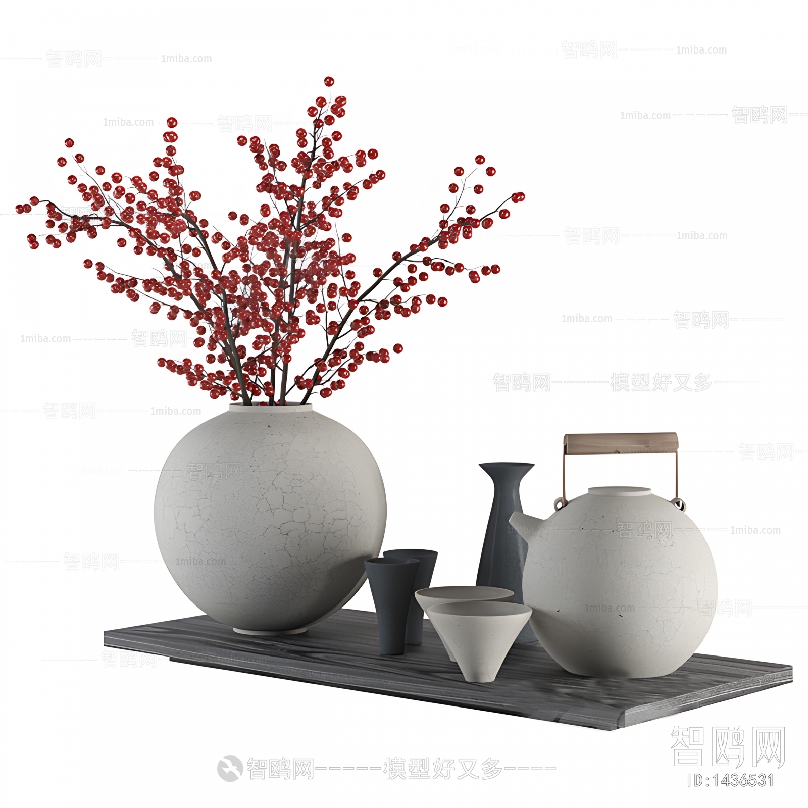 New Chinese Style Decorative Set