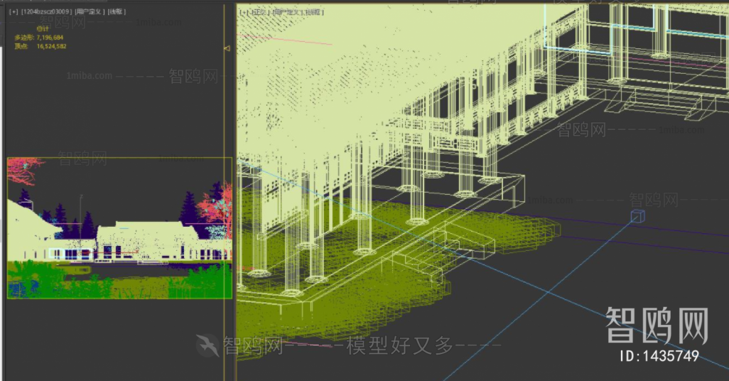 中式古建筑园林景观