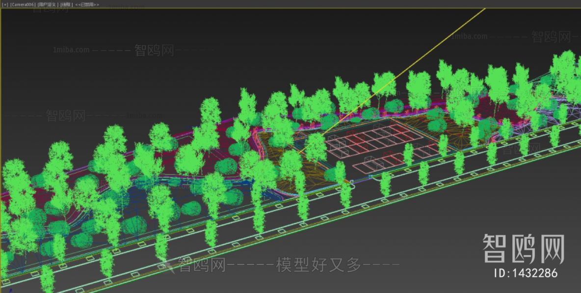 Modern Architectural Bird's-eye View Planning